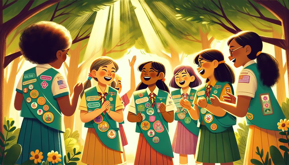 inspiring girl scouts recognition